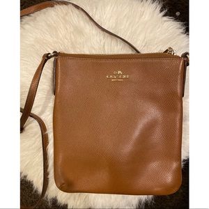 Coach Crossbody Messenger Purse- Brown